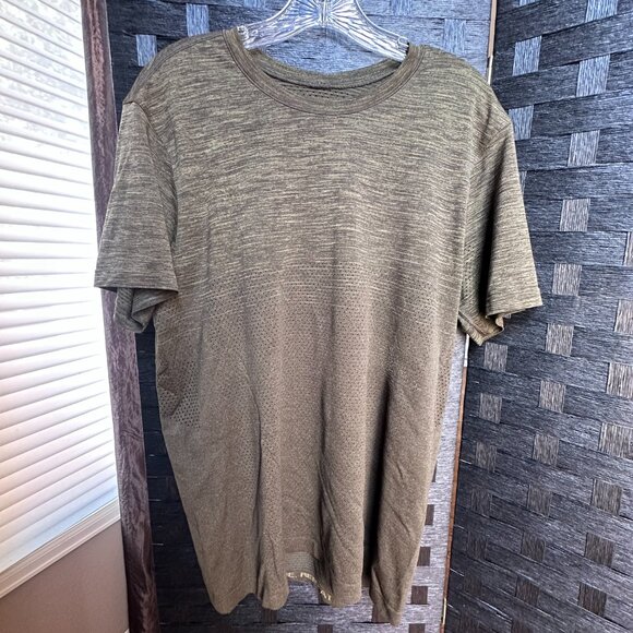 lululemon Men's Metal Vent Tech Breathe Olive Green Large - Picture 9 of 10